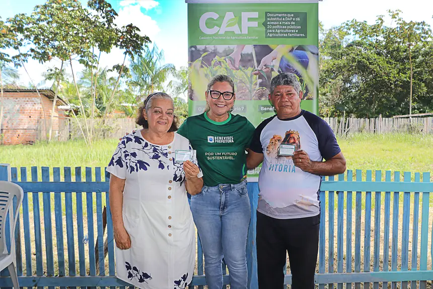 ENTREGA DE CADASTRO DE AGRICULTURA FAMILIAR NELSON MANDELA