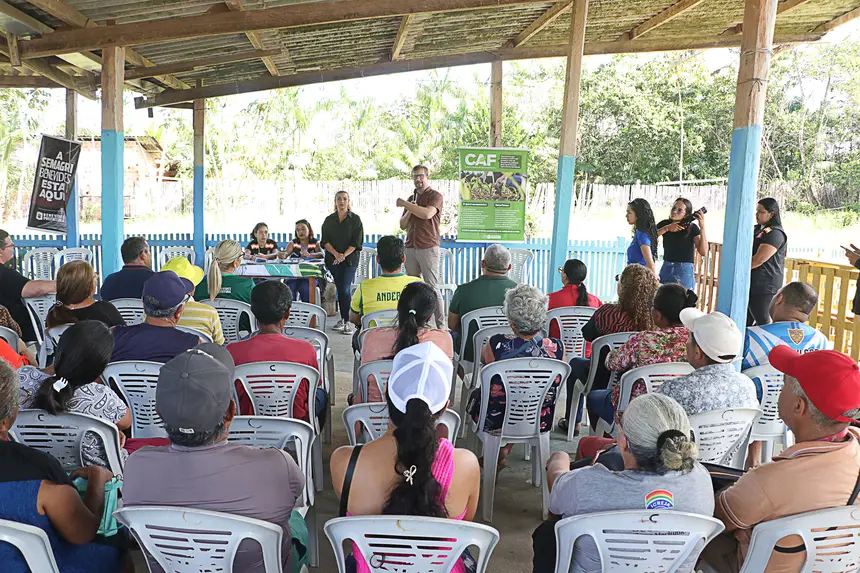 ENTREGA DE CADASTRO DE AGRICULTURA FAMILIAR NELSON MANDELA