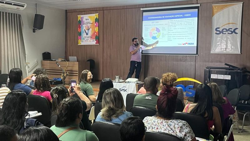 Prefeitura de Benevides e Sesc promovem I Seminário de Educação Inclusiva