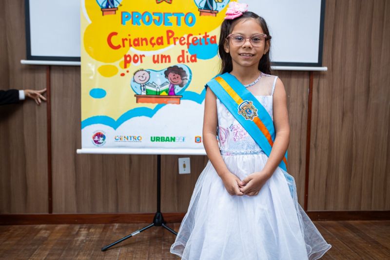 Prefeitura de Benevides realiza III Edição do projeto Criança Prefeita Por Um Dia 