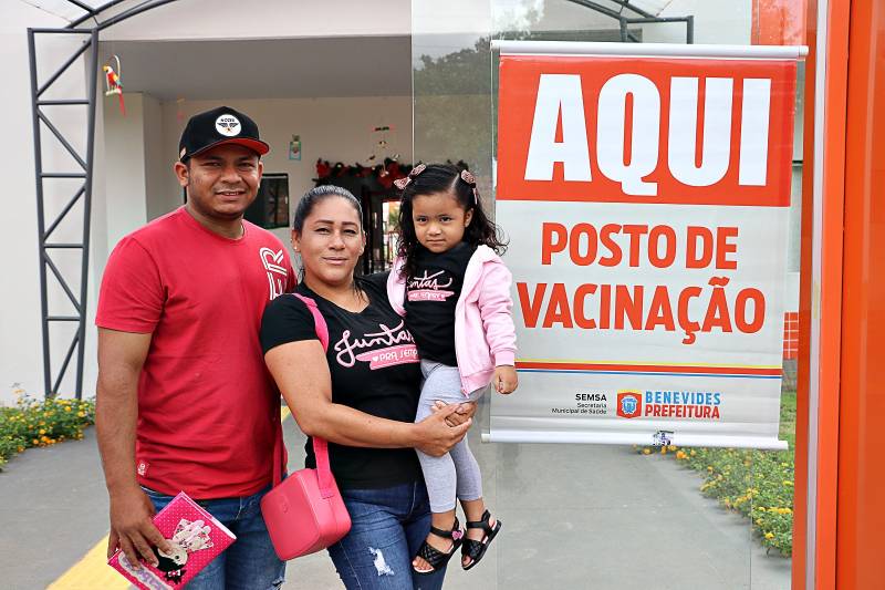 Dia D de vacinação movimenta postos de atendimento em Benevides 