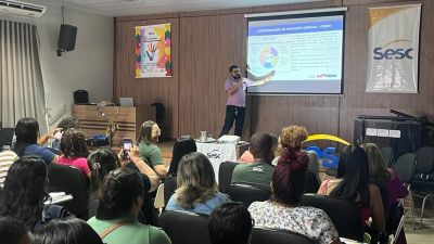 notícia: Prefeitura de Benevides e Sesc promovem I Seminário de Educação Inclusiva