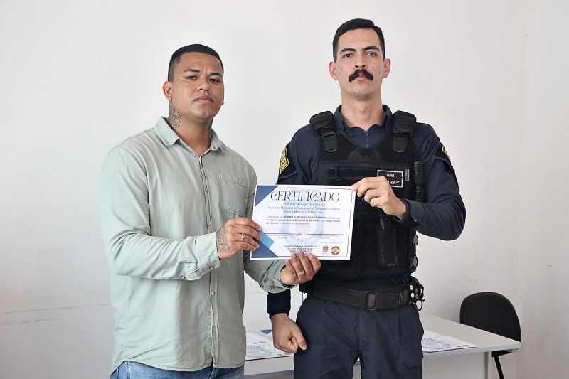 Encerramento do curso Guarda Municipal