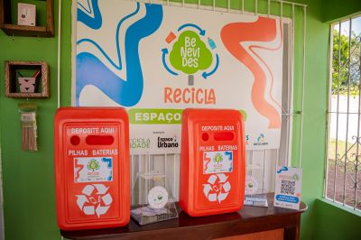 notícia: Benevides Recicla implementa a coleta de pilhas e baterias para o descarte correto