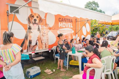 Vigilância em Saúde de Benevides realiza mais uma ação do Castramóvel na cidade