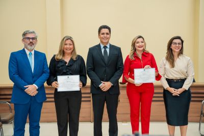 TRE faz diplomação da prefeita, vice e vereadores eleitos de Benevides para próximo mandato