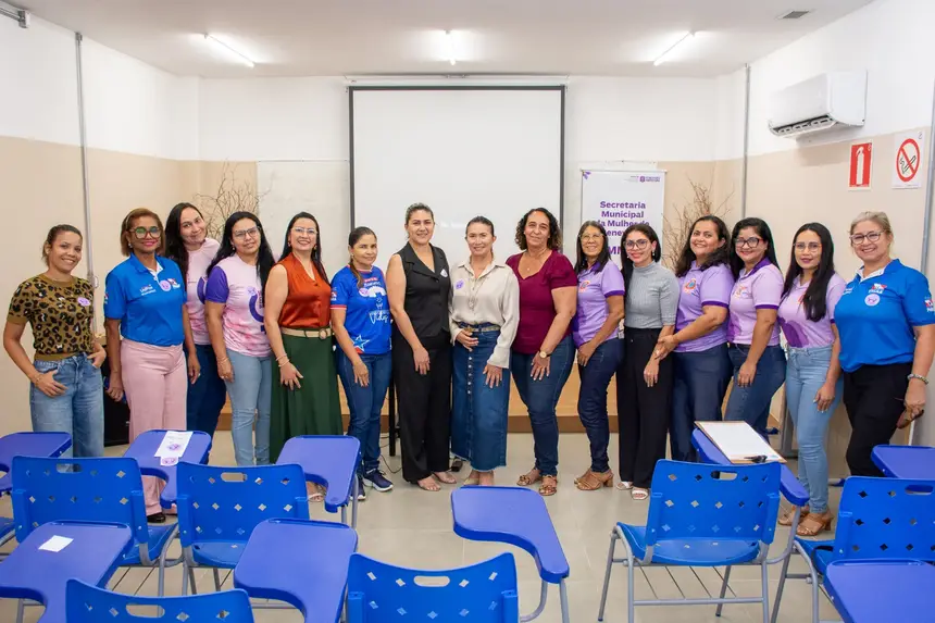 Campanha 21 Dias de Ativismo - Prefeitura de Benevides e instituições parceiras  intensificam o trabalho de combate à violência contra a mulher