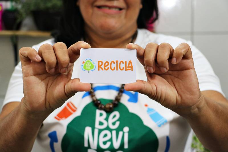 Programa Benevides Recicla inaugura loja no mercado central de Benevides