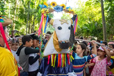 Benevides encerra a primeira COP das Crianças com Cortejo Cultural e propostas ambientais para o Futuro da Amazônia