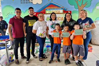 Escola Professora Didi inaugura o primeiro ponto de Ecoclubinho em Benevides 