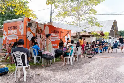 Castra Móvel garante Saúde Animal e controle populacional no bairro Independente