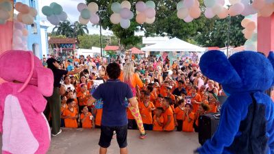 Muita alegria e animação na Semana das Crianças da Rede Municipal de Ensino de Benevides