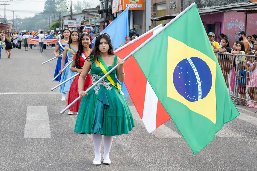 DESFILE SEMANA DA PÁTRIA EM SANTA MARIA