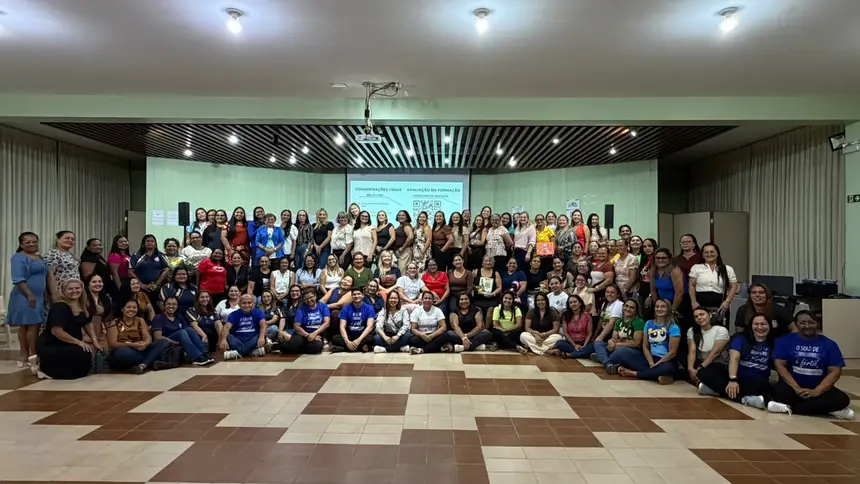 Educadores participam de novo ciclo de formação continuada para a Rede Municipal de Ensino de Benevides
