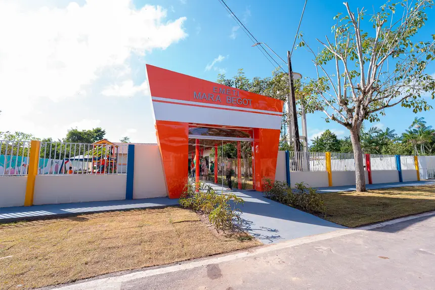 Escola Mara Begot é entregue à comunidade da Agrinesp, reformada, ampliada, revitalizada e toda climatizada