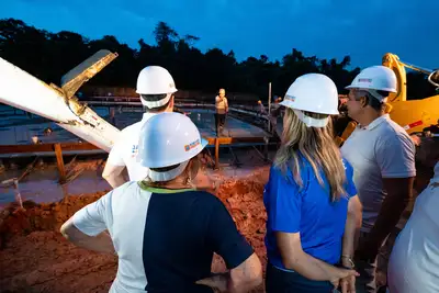 VISITA DO MINISTRO JADER FILHO E ASSINATURA DO PAC DA ÁGUA