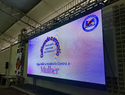 notícia: Benevides reforça combate à violência contra a mulher nas escolas