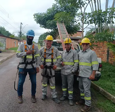 notícia: Prefeitura de Benevides intensifica modernização da iluminação pública com LED e reparos em diversos bairros