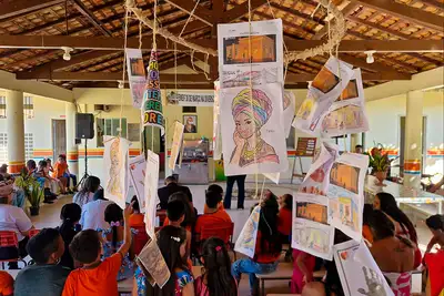 notícia: Escola 30 de Março promove Eco-Liberdade para comemorar data da libertação dos escravizados em Benevides