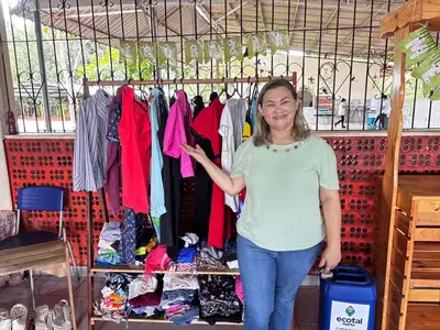Eco mercadinho e Eco bazar incentivam a sustentabilidade entre alunos em Benevides