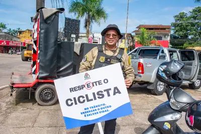 Galeria: BLITIZ EDUCATIVA MAIO AMARELO - SEMDESTRAN E PRF
